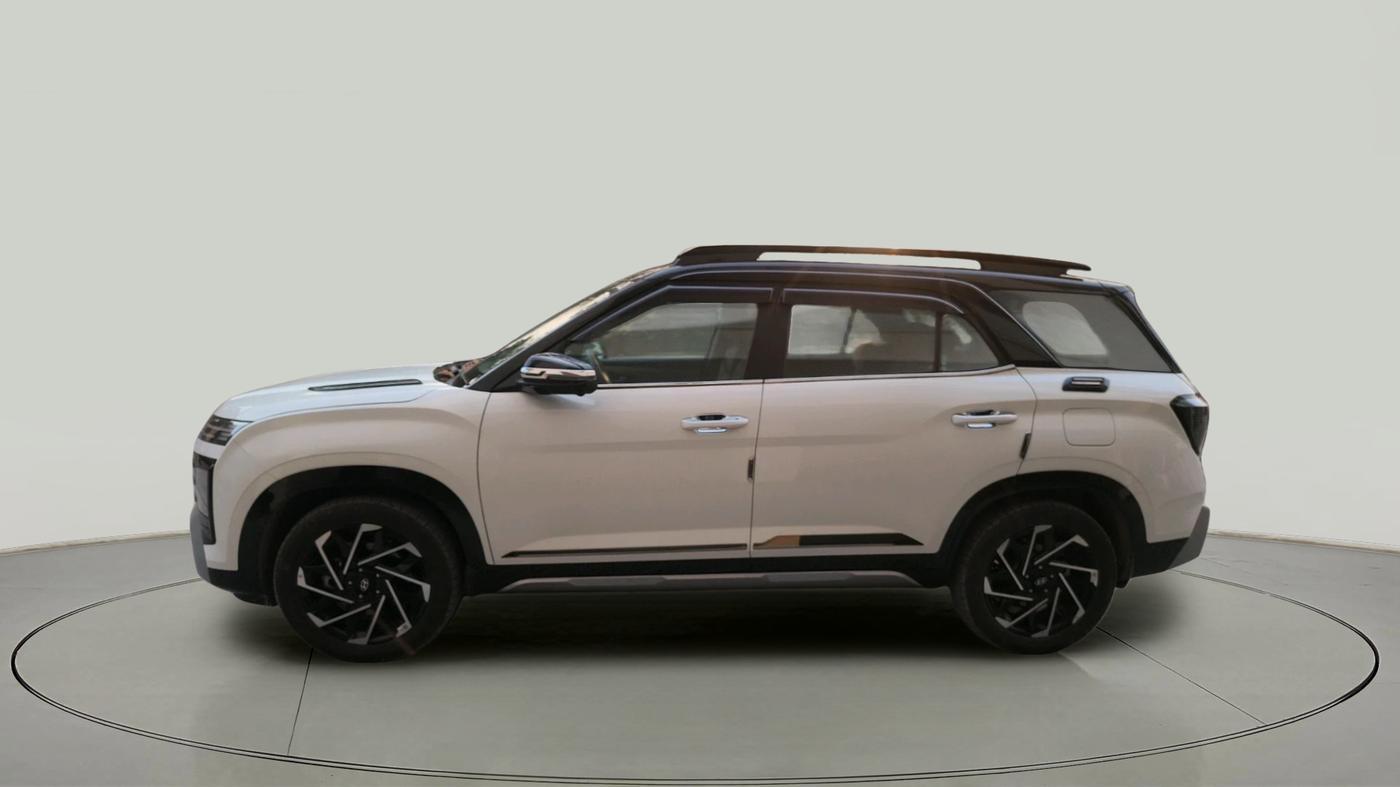 2025 Hyundai ALCAZAR Signature 7 STR 1.5 Turbo GDi Petrol DCT, Petrol, Automatic, 7,238 km, exterior