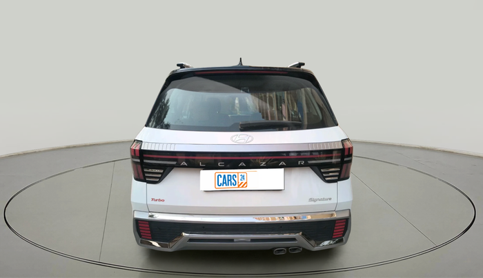 2025 Hyundai ALCAZAR Signature 7 STR 1.5 Turbo GDi Petrol DCT, Petrol, Automatic, 7,238 km, exterior