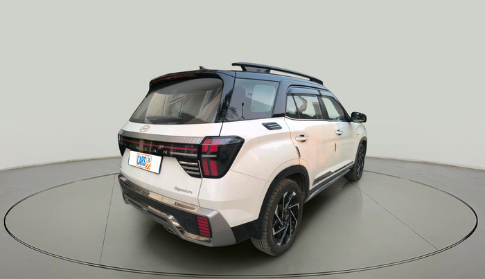 2025 Hyundai ALCAZAR Signature 7 STR 1.5 Turbo GDi Petrol DCT, Petrol, Automatic, 7,238 km, exterior