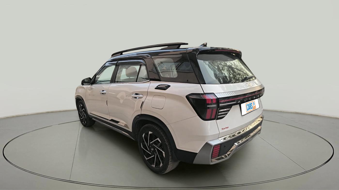 2025 Hyundai ALCAZAR Signature 7 STR 1.5 Turbo GDi Petrol DCT, Petrol, Automatic, 7,238 km, exterior