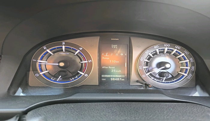 2017 Toyota Innova Crysta 2.4 VX 7 STR, Diesel, Manual, 98,487 km, interior