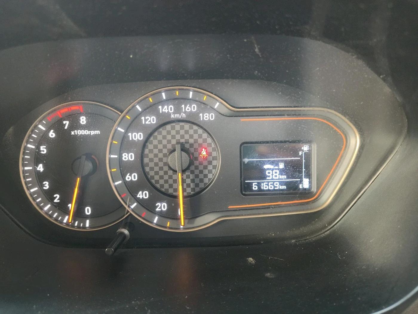 2018 Hyundai NEW SANTRO SPORTZ MT, Petrol, Manual, 61,669 km, interior