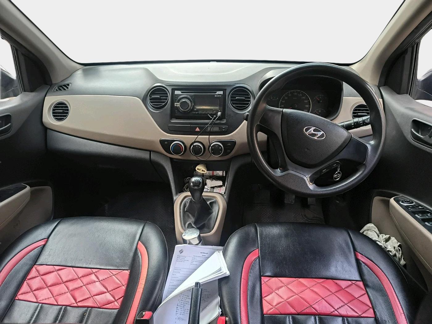 2015 Hyundai Grand i10 MAGNA 1.2 KAPPA VTVT, Petrol, Manual, 80,529 km, interior
