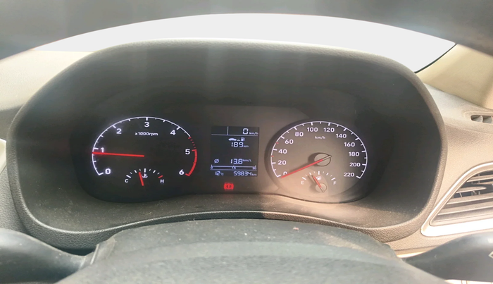 2019 Hyundai Verna 1.4 EX CRDI, Diesel, Manual, 59,834 km, interior