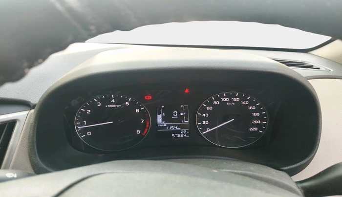 2016 Hyundai Creta SX PLUS 1.6 PETROL, Petrol, Manual, 57,664 km, interior