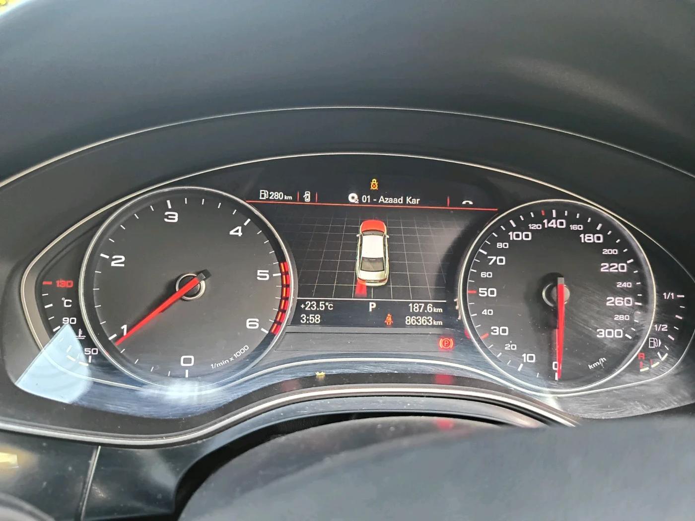 2013 Audi A6 2.0 TDI PREMIUM, Diesel, Automatic, 86,363 km, interior