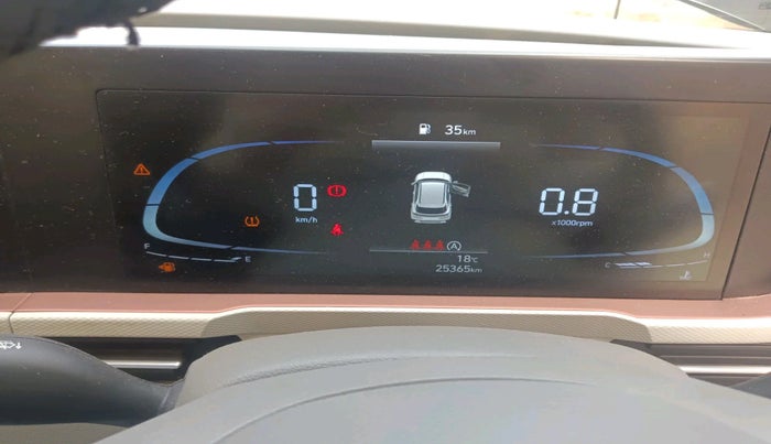 2024 Hyundai Creta EX 1.5 PETROL, Petrol, Manual, 25,365 km, interior