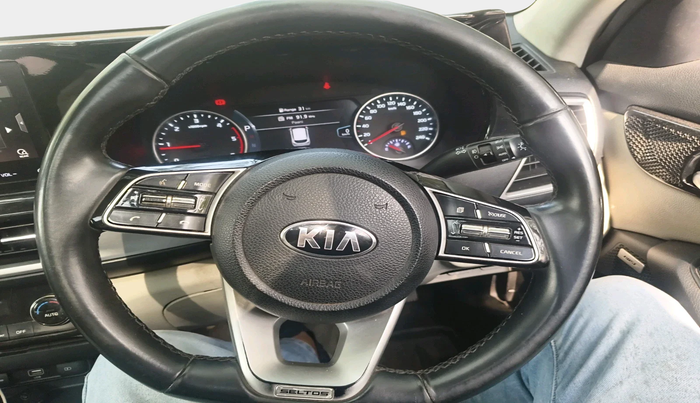 2020 KIA SELTOS HTX PLUS AT1.5 DIESEL, Diesel, Automatic, 1,06,297 km, interior