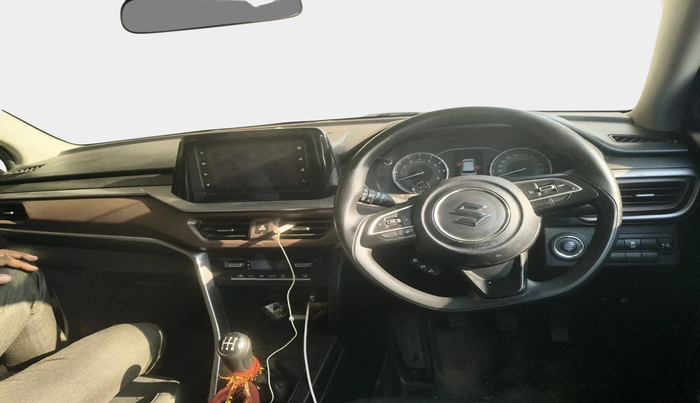 2023 Maruti BREZZA ZXI, Petrol, Manual, 8,411 km, interior