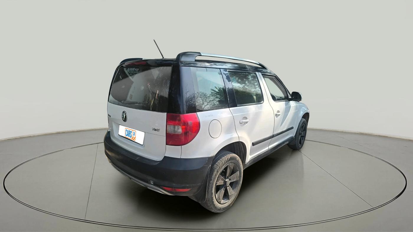 2012 Skoda Yeti AMBITION 2.0 TDI CR 4X4, Diesel, Manual, 1,91,984 km, exterior
