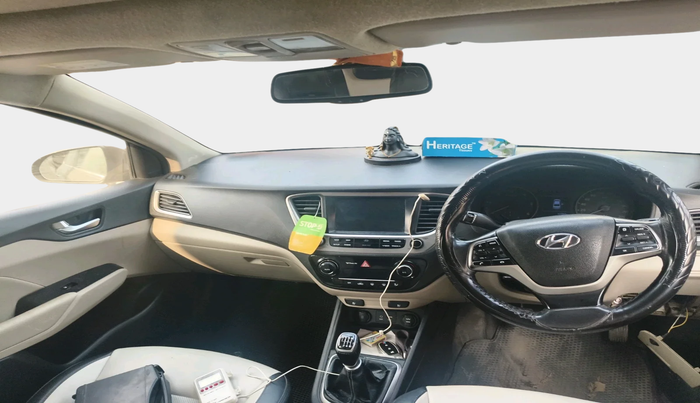 2017 Hyundai Verna 1.6 SX (O) CRDI MT, Diesel, Manual, 66,066 km, interior