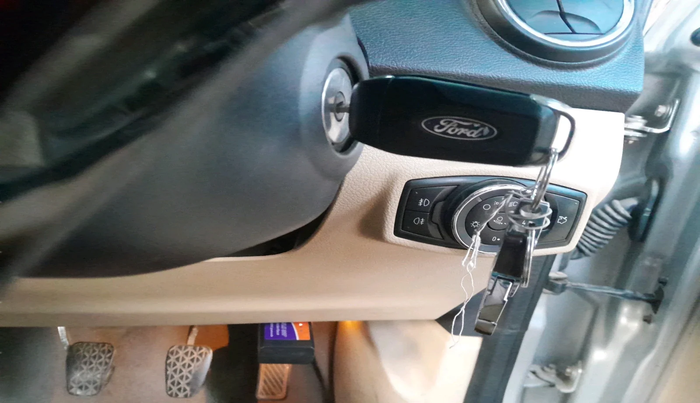 2018 Ford Figo Aspire TITANIUM 1.2 PETROL, Petrol, Manual, 78,585 km, interior
