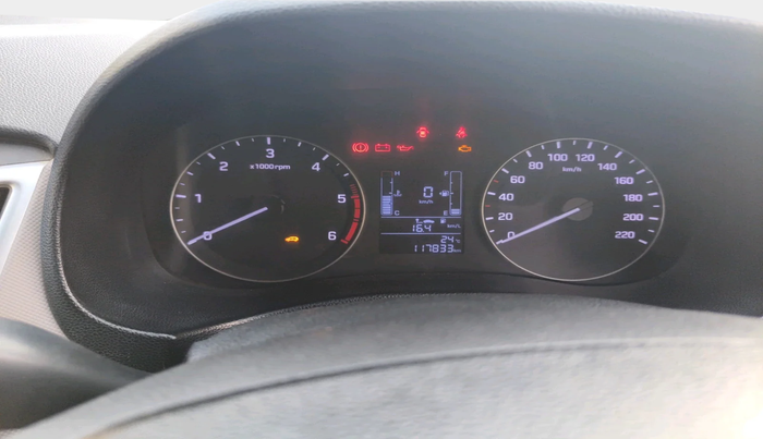 2020 Hyundai Creta E PLUS 1.4 DIESEL, Diesel, Manual, 1,17,833 km, interior