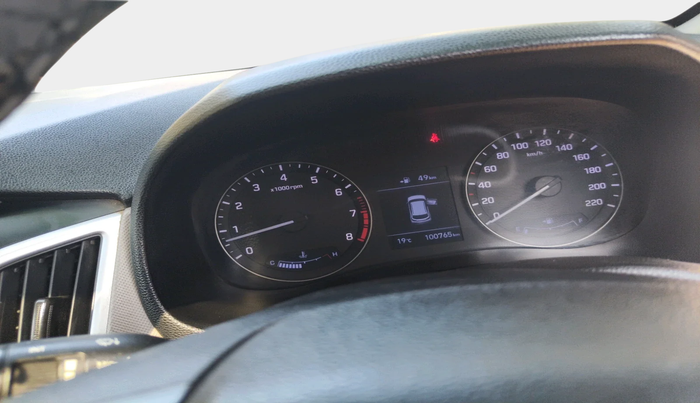 2018 Hyundai Creta SX (O) 1.6 PETROL, Petrol, Manual, 1,00,765 km, interior