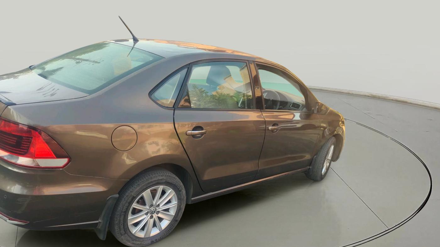 2017 Volkswagen Vento HIGHLINE PETROL AT, Petrol, Automatic, 1,01,697 km, exterior