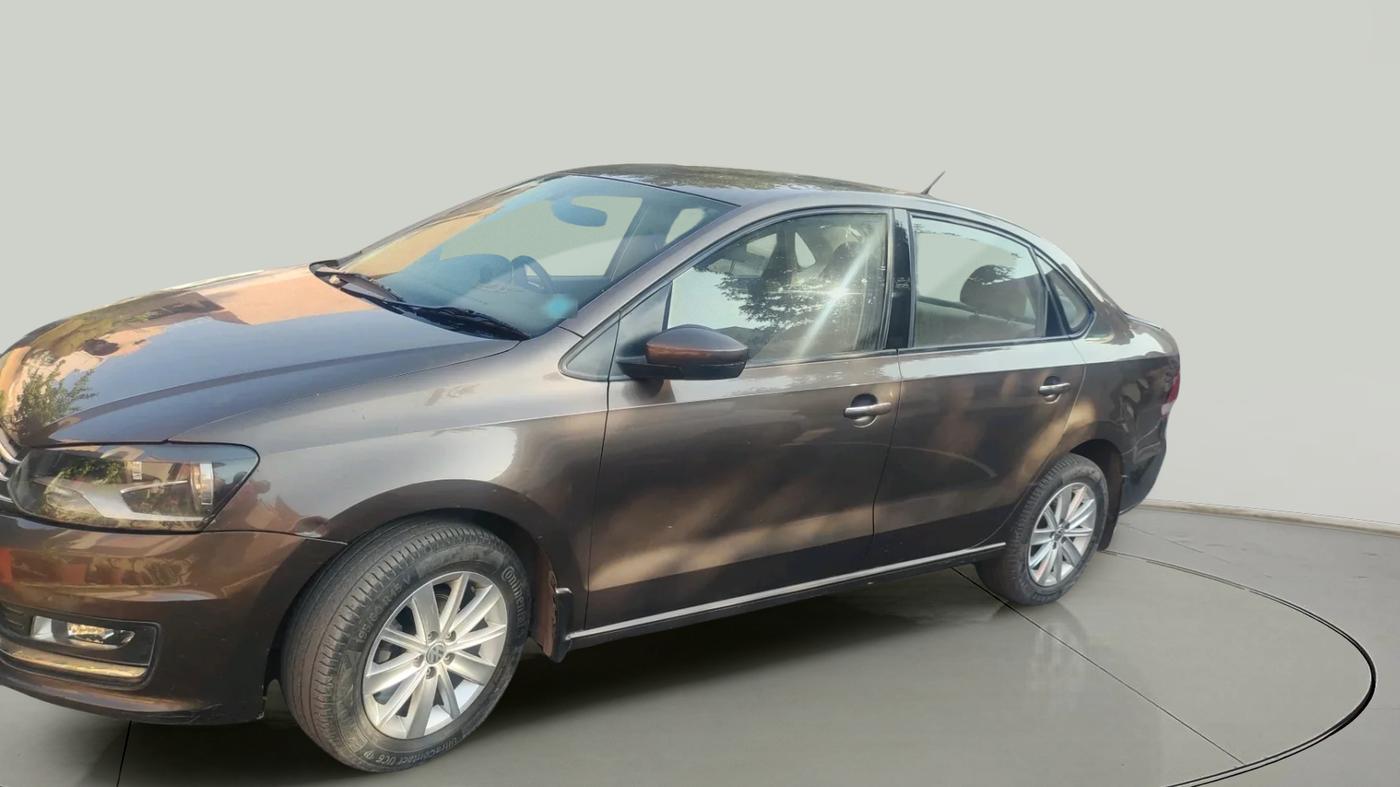 2017 Volkswagen Vento HIGHLINE PETROL AT, Petrol, Automatic, 1,01,697 km, exterior