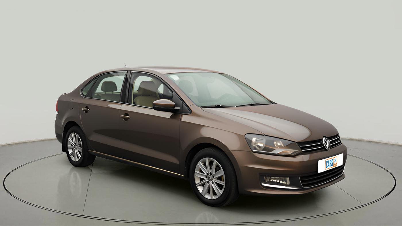 2017 Volkswagen Vento HIGHLINE PETROL AT, Petrol, Automatic, 1,01,697 km, exterior