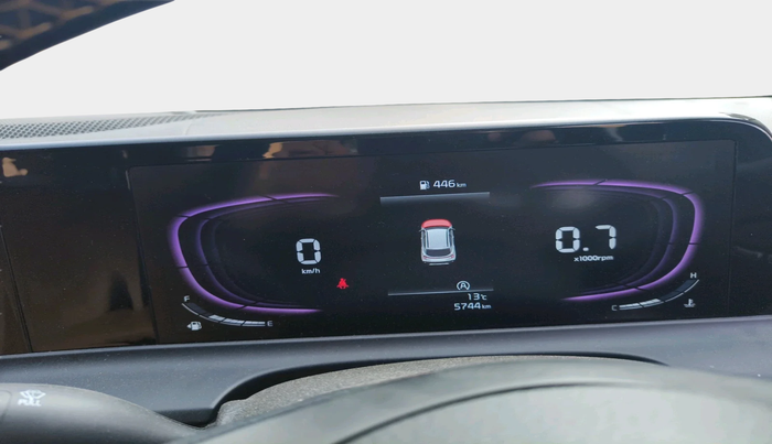 2025 KIA SELTOS HTE (O)1.5 Petrol MT, Petrol, Manual, 5,744 km, interior