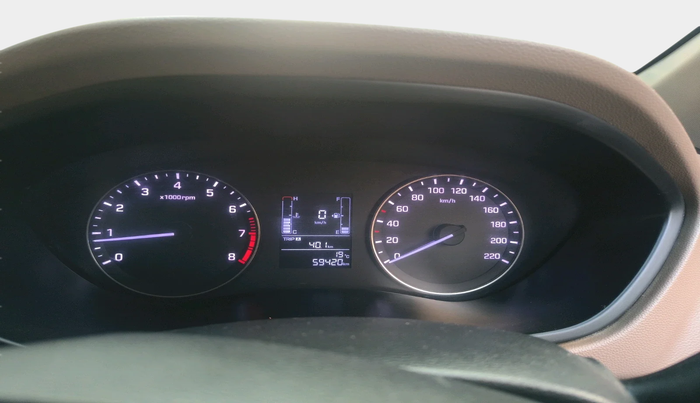 2017 Hyundai Elite i20 ASTA 1.2, Petrol, Manual, 59,420 km, interior