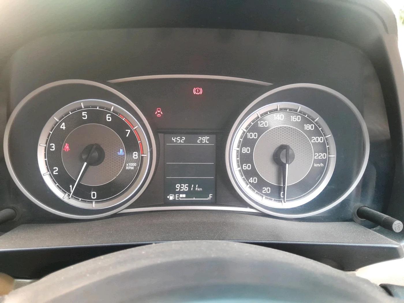 2017 Maruti Dzire ZXI, Petrol, Manual, 93,611 km, interior