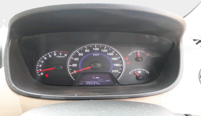 2015 Hyundai Grand i10 SPORTZ 1.2 KAPPA VTVT, Petrol, Manual, 39,034 km, interior