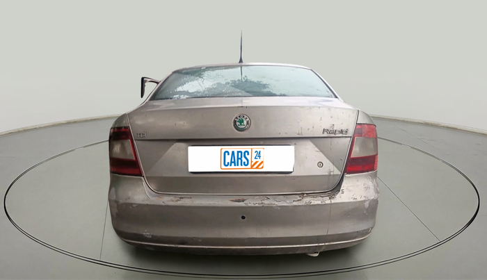 2012 Skoda Rapid AMBITION 1.6 TDI CR MT, Diesel, Manual, 1,45,691 km, exterior