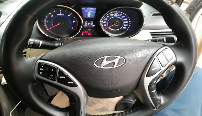 2013 Hyundai New Elantra 1.6 SX AT DIESEL, Diesel, Automatic, 91,480 km, interior