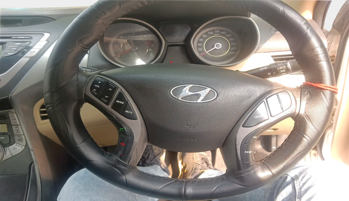2012 Hyundai New Elantra 1.6 SX MT DIESEL, Diesel, Manual, 1,44,467 km, interior