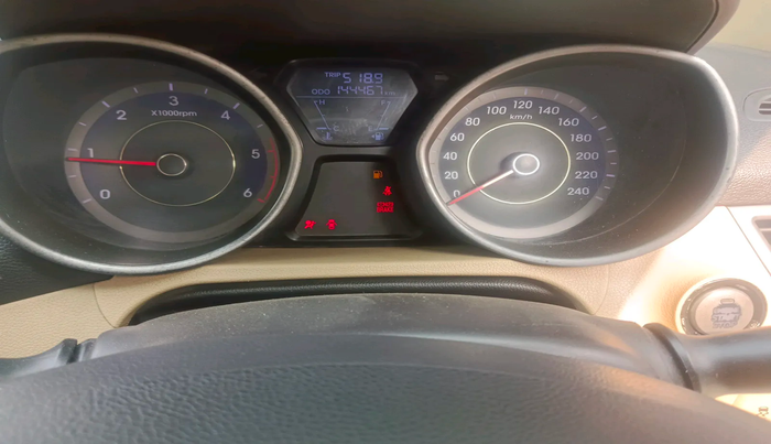 2012 Hyundai New Elantra 1.6 SX MT DIESEL, Diesel, Manual, 1,44,467 km, interior