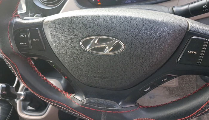 2017 Hyundai Grand i10 SPORTZ U2 1.2 CRDI, Diesel, Manual, 1,02,811 km, interior