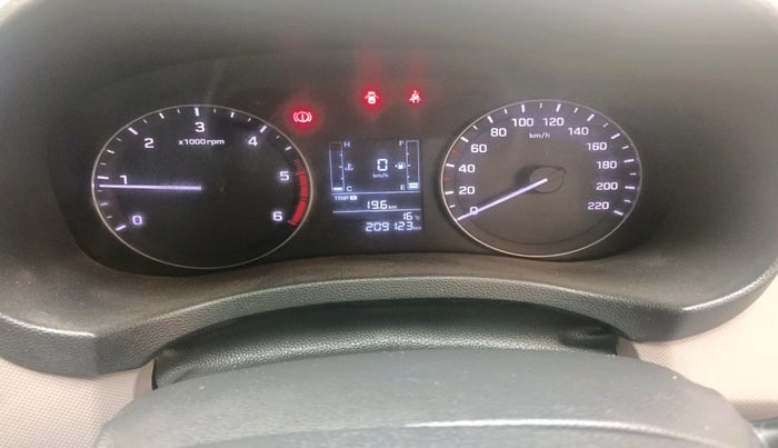 2017 Hyundai Creta E PLUS 1.4 DIESEL, Diesel, Manual, 2,09,123 km, interior