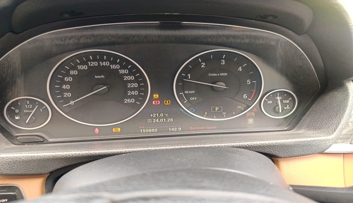 2016 BMW 3 Series 320D GT LUXURY LINE, Diesel, Automatic, 1,55,692 km, interior