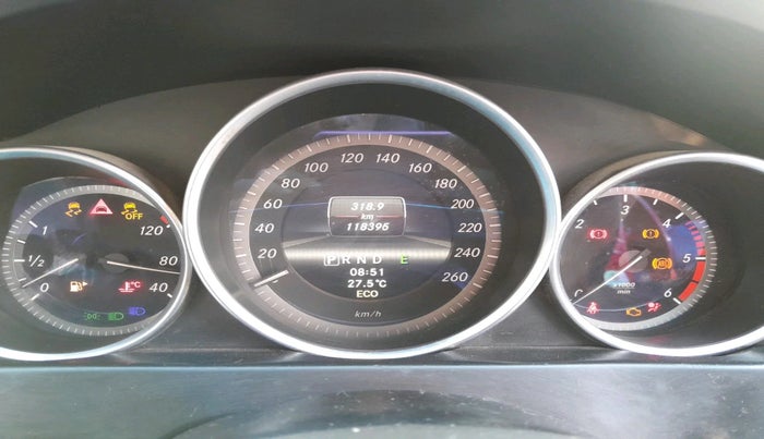 2012 Mercedes Benz C Class C220 CDI ELEGANCE, Diesel, Automatic, 1,18,395 km, interior