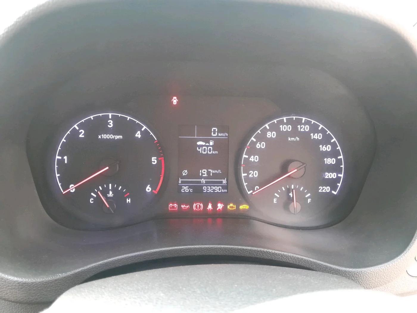 2019 Hyundai Verna 1.4 EX CRDI, Diesel, Manual, 93,290 km, interior