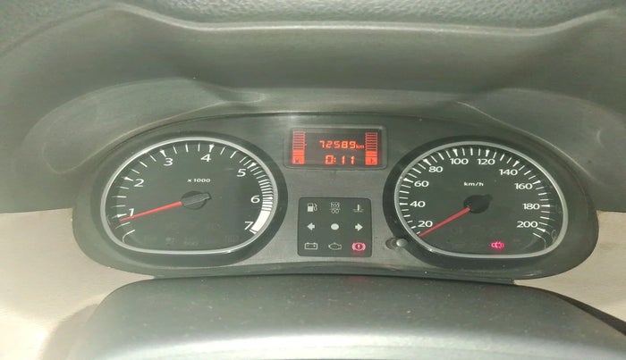 2013 Renault Duster 85 PS RXL DIESEL, Diesel, Manual, 72,589 km, interior