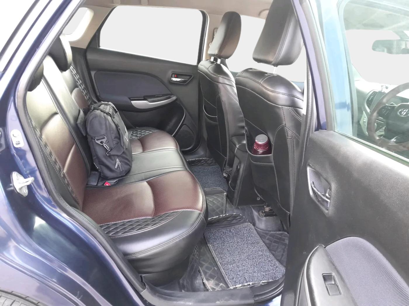 2019 Toyota Glanza V, Petrol, Manual, 1,27,157 km, interior