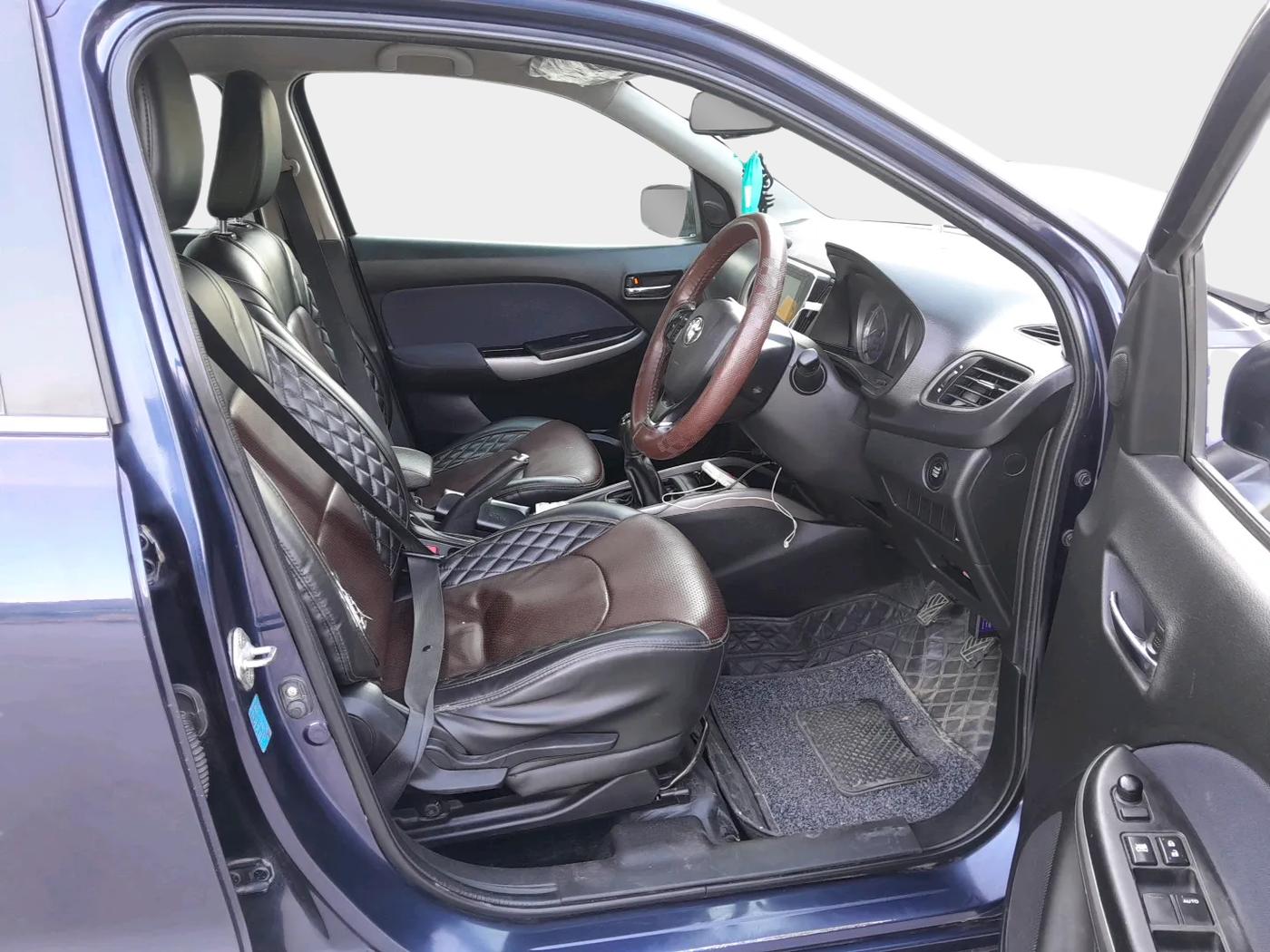 2019 Toyota Glanza V, Petrol, Manual, 1,27,157 km, interior