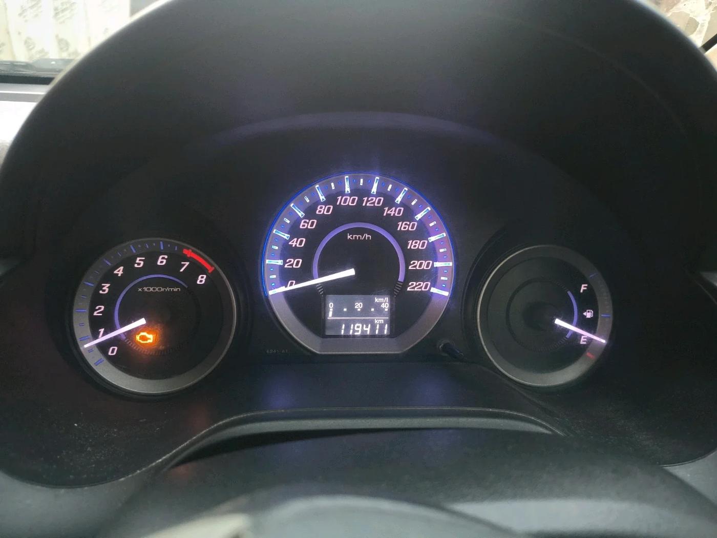 2013 Honda City 1.5L I-VTEC S MT, CNG, Manual, 1,19,411 km, interior