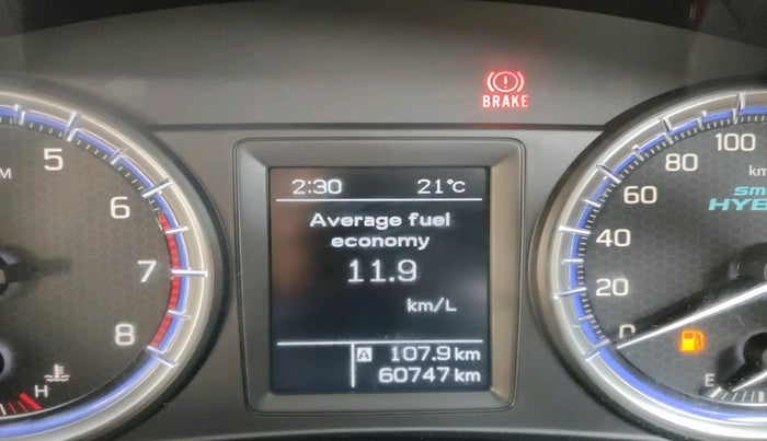 2020 Maruti S Cross ZETA 1.5, Petrol, Manual, 60,747 km, interior