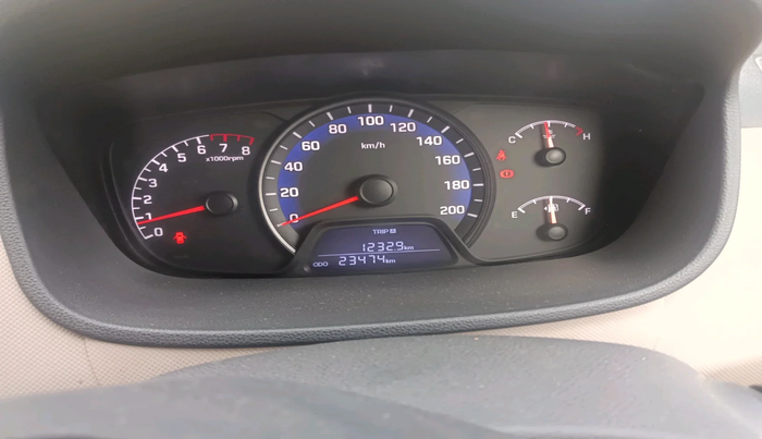 2017 Hyundai Xcent E+, Petrol, Manual, 23,474 km, interior