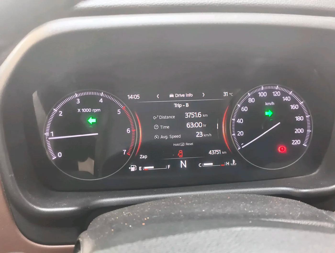 2024 Mahindra SCORPIO-N Z8 L DIESEL MT 2WD 7 STR, Diesel, Manual, 43,751 km, interior