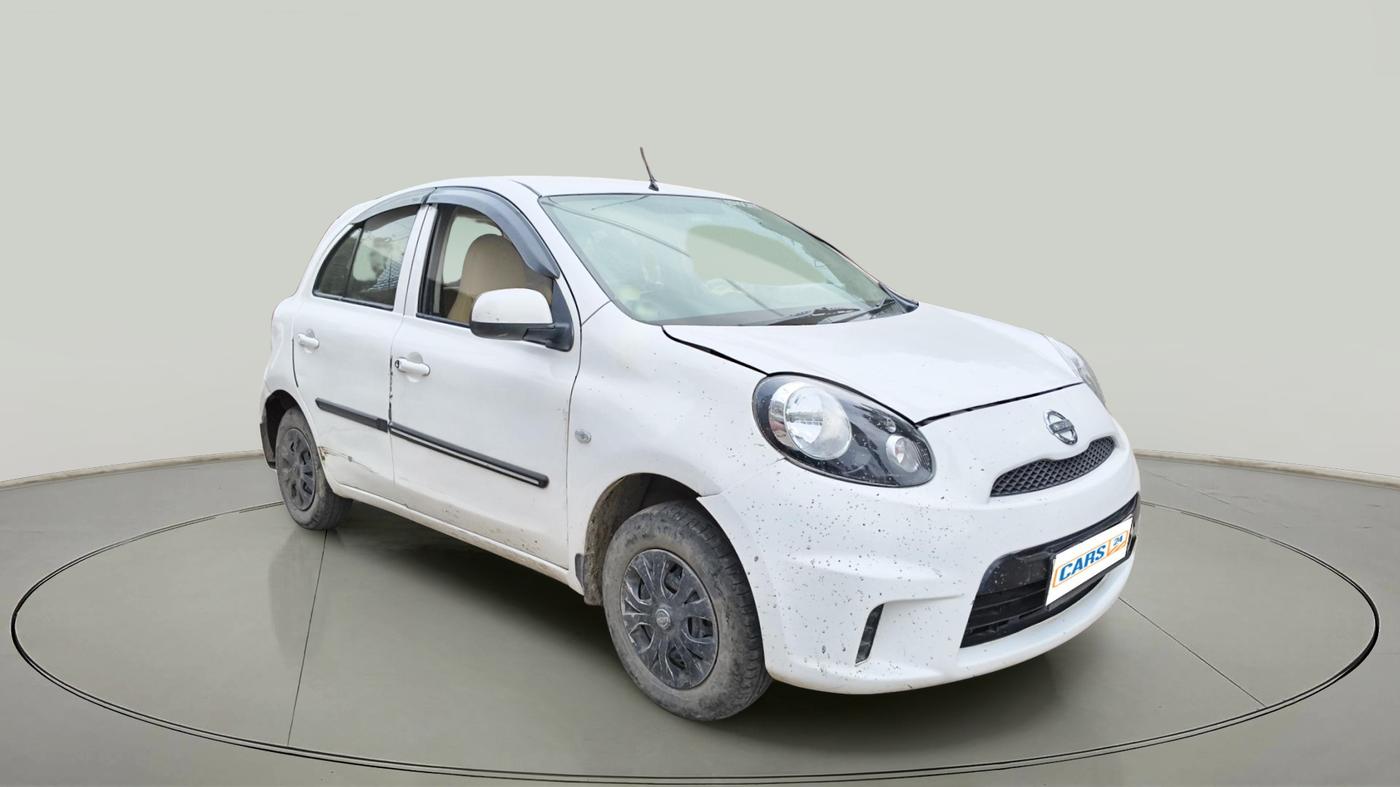 2013 Nissan Micra XV PETROL, Petrol, Manual, 1,23,942 km, exterior