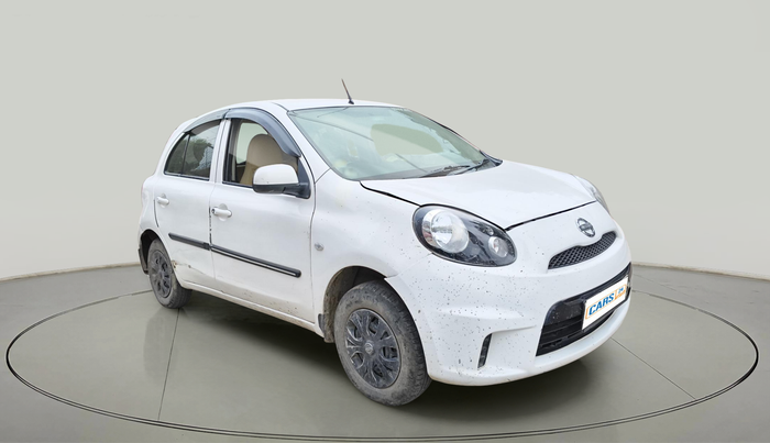 2013 Nissan Micra XV PETROL, Petrol, Manual, 1,23,942 km, exterior