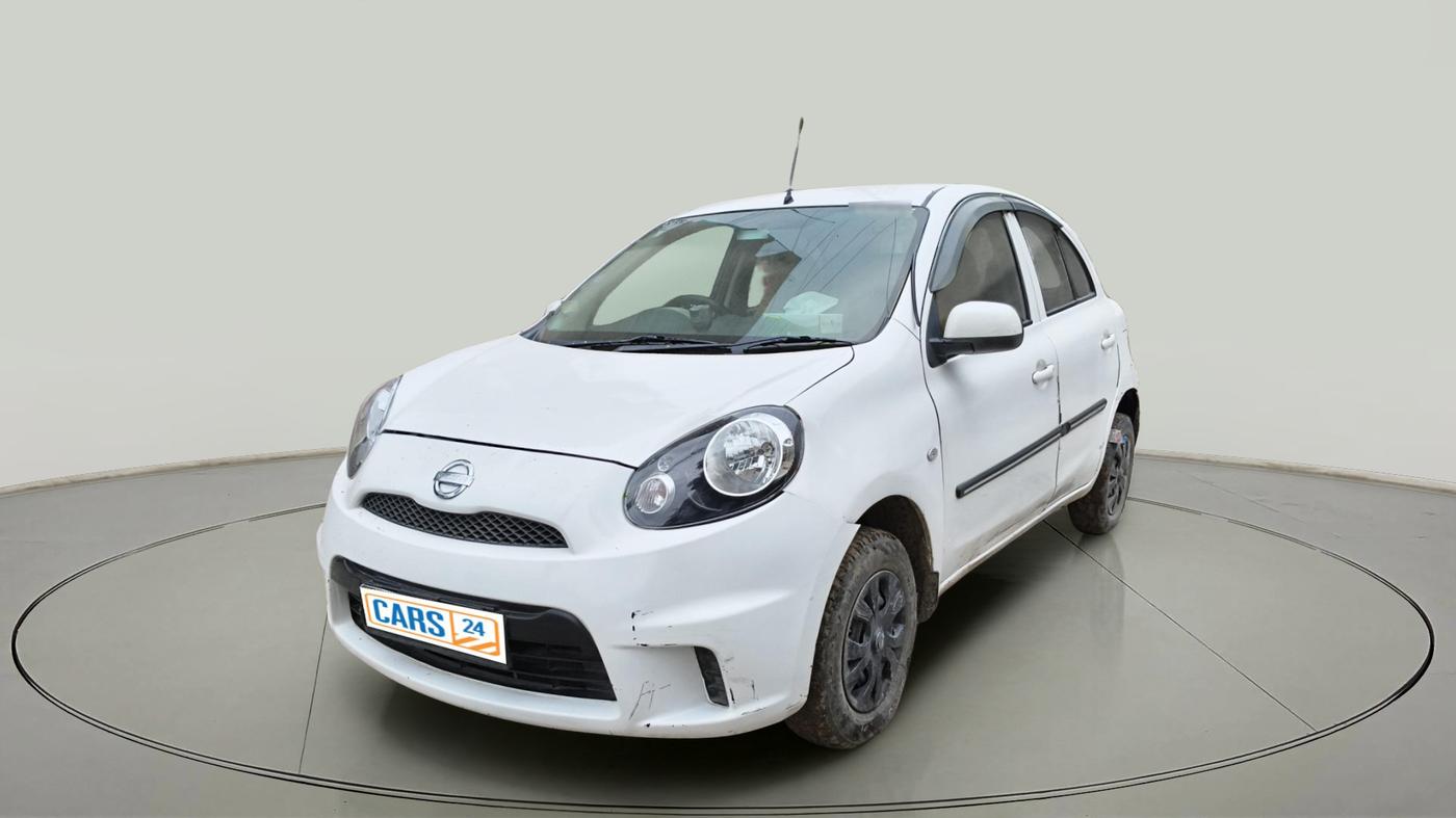 2013 Nissan Micra XV PETROL, Petrol, Manual, 1,23,942 km, exterior