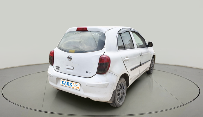 2013 Nissan Micra XV PETROL, Petrol, Manual, 1,23,942 km, exterior