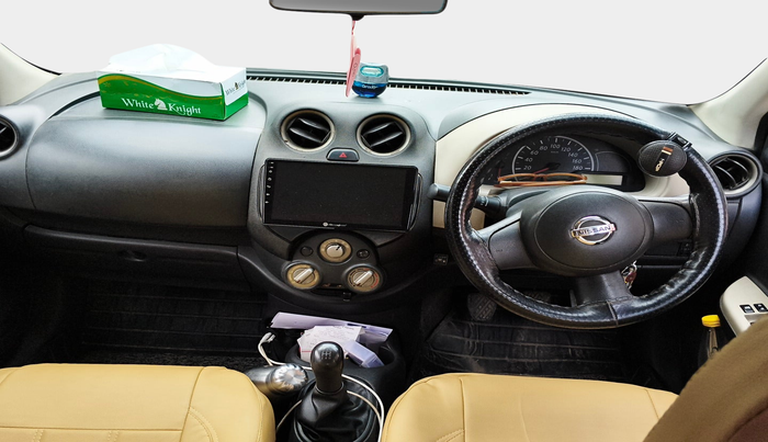 2013 Nissan Micra XV PETROL, Petrol, Manual, 1,23,942 km, interior