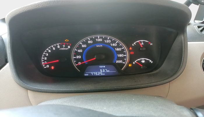 2018 Hyundai Grand i10 MAGNA 1.2 KAPPA VTVT, Petrol, Manual, 77,525 km, interior