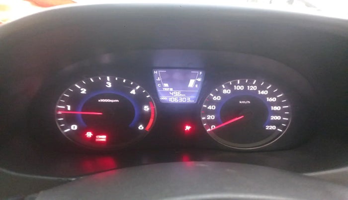 2012 Hyundai Verna FLUIDIC 1.6 CRDI EX, Diesel, Manual, 1,06,303 km, interior