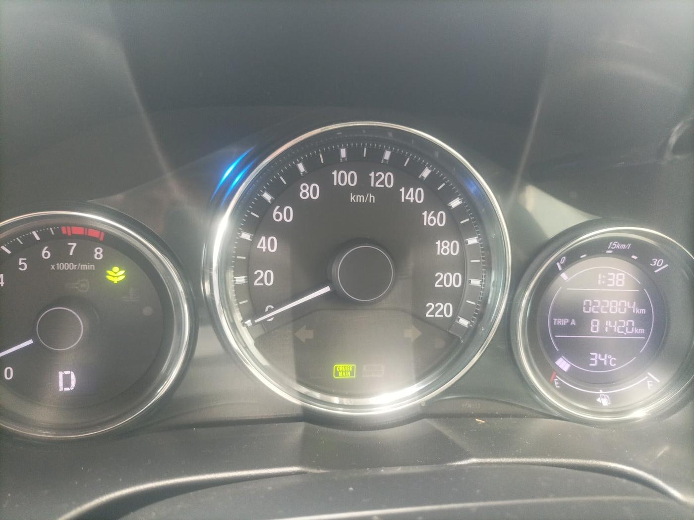 2019 Honda City 1.5L I-VTEC ZX CVT, Petrol, Automatic, 22,804 km, interior