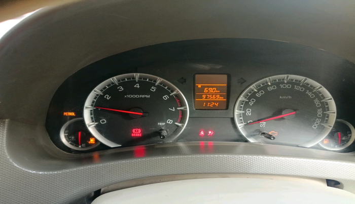 2016 Maruti Ertiga VXI CNG, Petrol, Manual, 97,569 km, interior